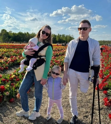 "В окопі думав, що лишаю після себе": втративши ногу, ветеран з Луцька відкрив власну справу