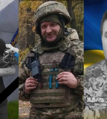 На Рівненщині попрощалися з трьома військовими, які полягли на війні