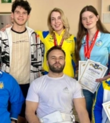 Волиняни здобули п&#039;ять нагород чемпіонату України з фехтування на візках серед осіб з ураженнями опорно-рухового апарату