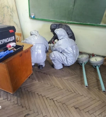 У Рівному в одному вишів розлили понад 2 кг речовини, схожої на ртуть