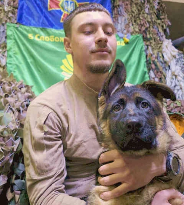 Журналісти тпідштовхнули українців допомагати кінологам 5 Слобожанської бригади «Скіф» НГУ