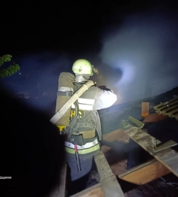 На Кіровоградщині під час пожежі травмувався чоловік