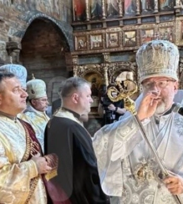 У Дрогобичі Глава УГКЦ Блаженніший Святослав освятив оновлений храм Святого Юра та відреставрований іконостас XVII століття
