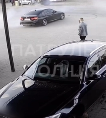 У Ковелі 19-річний «шумахер» на BMW дрифтував посеред вулиці (відео)