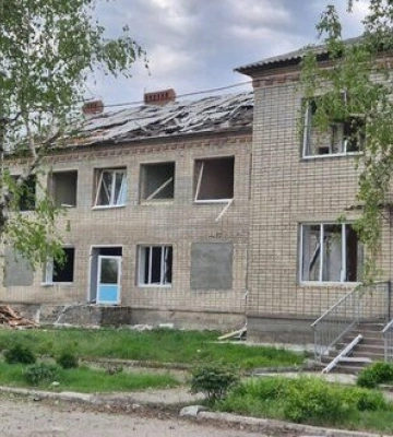 Росіяни атакували шахедами цивільне підприємство у Балаклії на Харківщині. ФОТОрепортаж