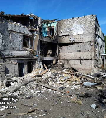 Унаслідок ударів РФ по Балаклії на Харківщині пошкоджене підприємство