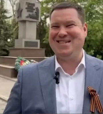 Гауляйтера Нової Каховки затримано через скандальне відео до Дня перемоги