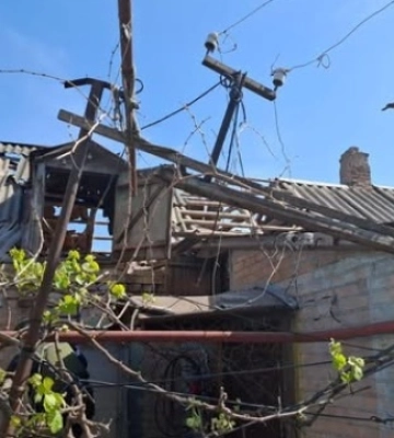 На Нікопольщині через обстріли РФ поранено жінку