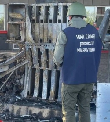 У Харкові виникла пожежа внаслідок влучання в АЗС