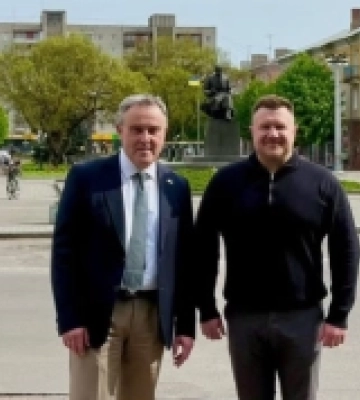 Нововолинськ відвідав Посол Бельгії в Україні