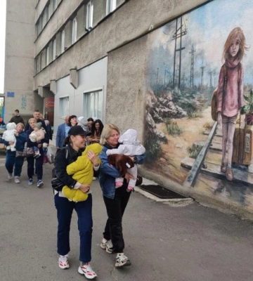 На Рівненщину евакуювали дітей з Миколаївщини