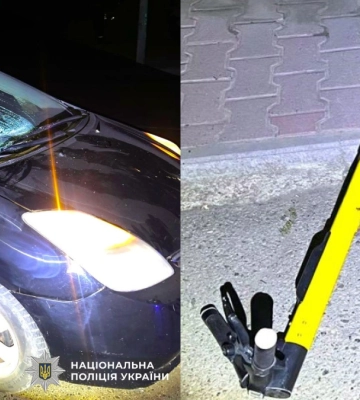 У Франківську водій «Toyota Prius» збив хлопця на електросамокаті. ФОТО
