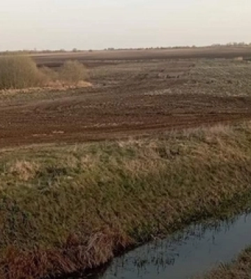 На Волині невідомі розорали берег річки – їх покарають 