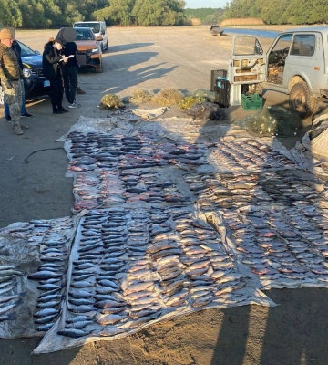 Черкаський патруль затримав порушників, які наловили риби на понад мільйон гривень (ФОТО)