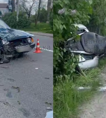Автотроща автівки та мотоцикла в Делятині: перші деталі зіткнення Автотроща автівки та мотоцикла в Делятині: перші деталі зіткнення