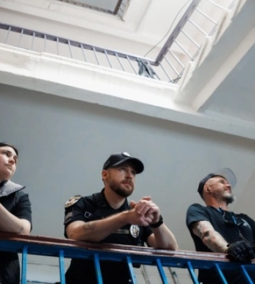У Києві знімають екшн-серіал про роботу служби 112