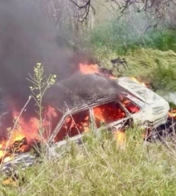 Російський дрон атакував авто в Запорізькій області, - ОВА