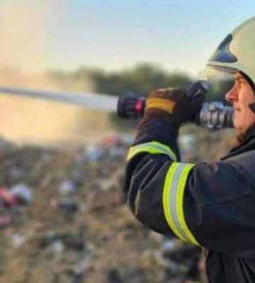 Пожежу на сміттєзвалищі локалізовано - міська рада