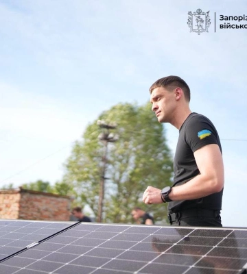 Сонячна енергетика – новий крок до енергонезалежності Запорізької області