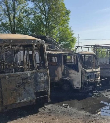 Дрони РФ знищили виробничу базу компанії &quot;Автомагістраль-Південь&quot; у Дніпропетровській області