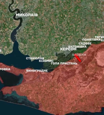 Війська РФ не припиняють спроби форсувати Дніпро на Херсонщині – Сили оборони півдня