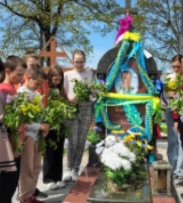 У селі на Волині вшанували пам’ять загиблого захисника України