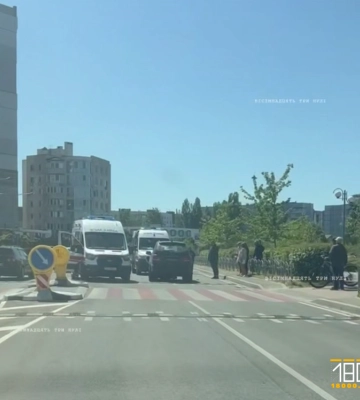 У Черкасах на Митниці сталася ДТП. На місці працюють медики (ВІДЕО)