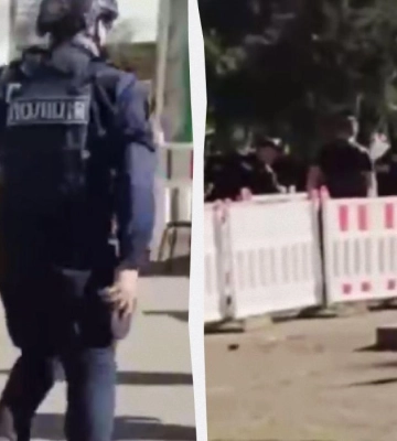 В Одессе на Куликовом поле мужчина порезал ножами полицейских: по нему открыли огонь