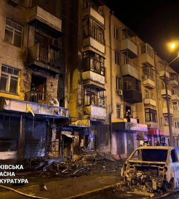 Для удару по Харкову росіяни застосували дрони з термобаричними бойовими частинами
