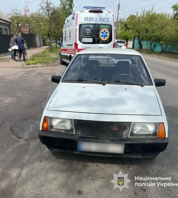 У Черкасах внаслідок ДТП постраждав велосипедист - поліція розпочала провадження