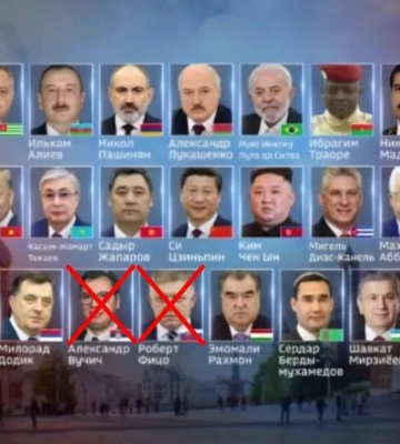 Не "русский мир" ли их так подкосил? Фицо и Вучич не приедут на парад к путину из-за болезни Не "русский мир" ли их так подкосил? Фицо и Вучич не приедут на парад к путину из-за болезни