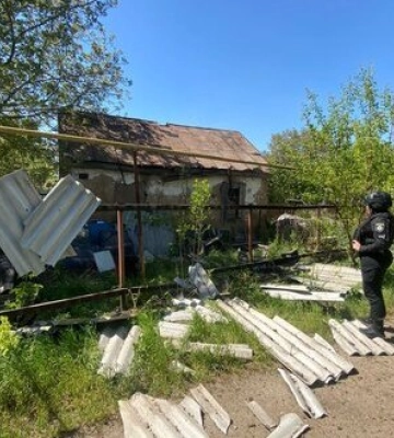 Росіяни атакували Костянтинівку: поранено людину, пошкоджено будинки, лінії газопроводу та електромережі. ФОТОрепортаж