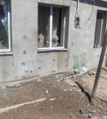 Рашисти вдарили дронами по Запорізькому району: пошкоджено будинки. ФОТО