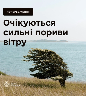 Черкащан інформують про локальні дощі та грози