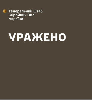 ЗСУ вгатили по командному пункту окупантів під Бахмутом — Генштаб