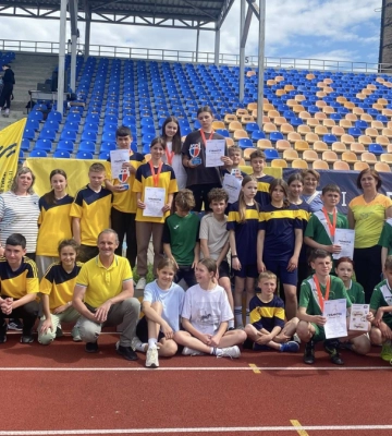 Відбувся III етап Івано-Франківського району з легкоатлетичного чотириборства