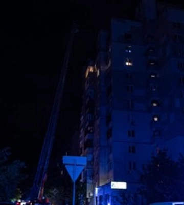 У Києві людина була в кімнаті, куди влетів дрон - від смерті її врятувало диво