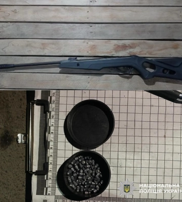 На Одещині чоловік вистрелив у знайомого з пневматичної рушниці