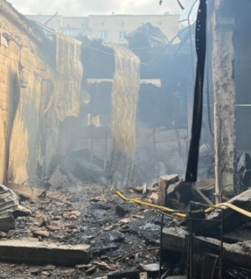 В Ізюмі через дронову атаку знищене депо і відділення Нової пошти