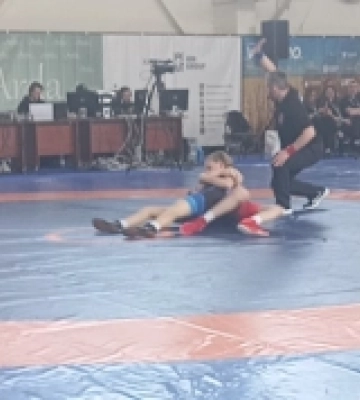 Любешівська борчиня стала п'ятою на Чемпіонаті України в Хмельницькому