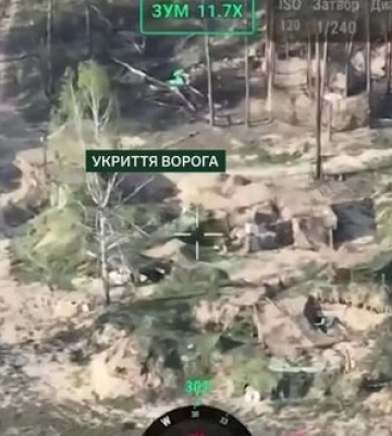 Сили оборони знищили два укриття разом із живою силою ворога на Сумському напрямку. ВIДЕО