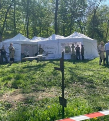 На Тернопільщині завершується ексгумація польських жертв Волинської трагедії