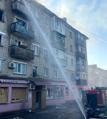 Дві людини постраждали внаслідок російських атак на Куп’янськ. ФОТОрепортаж