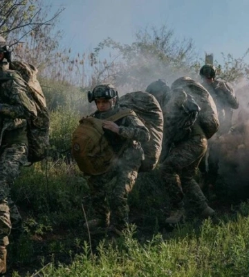 Лінія фронту станом на 4 травня. Зведення Генштабу
