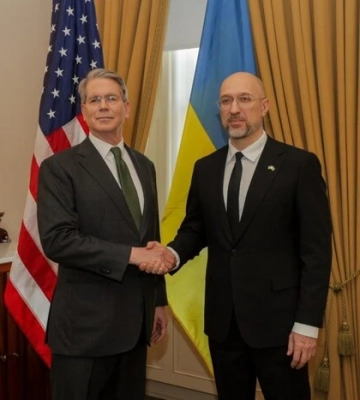 Шмигаль розповів про переговори із міністром фінансів США Скотом Бессентом