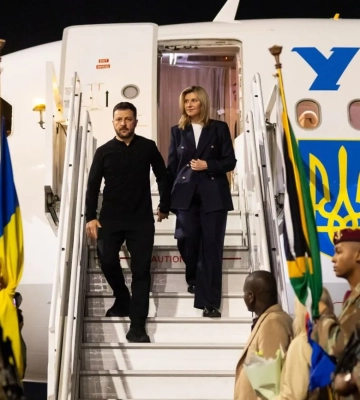 Зеленський прибув до ПАР: що відомо про візит