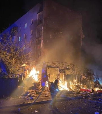 На Київщині пошкоджено п’ятиповерховий житловий будинок