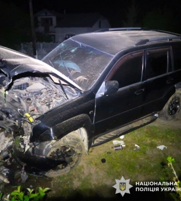 Нетверезий водій Toyota спричинив ДТП у Тисменицькій громаді — постраждав 23-річний пасажир (ФОТО)