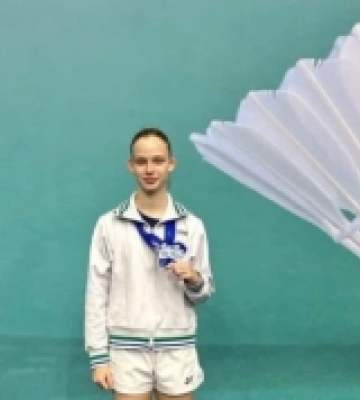 Миколаївська спортсменка здобула дві нагороди чемпіонату України з бадмінтону U-17