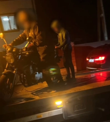 У Рівному неповнолітній мотоцикліст отримав відразу 3 протоколи